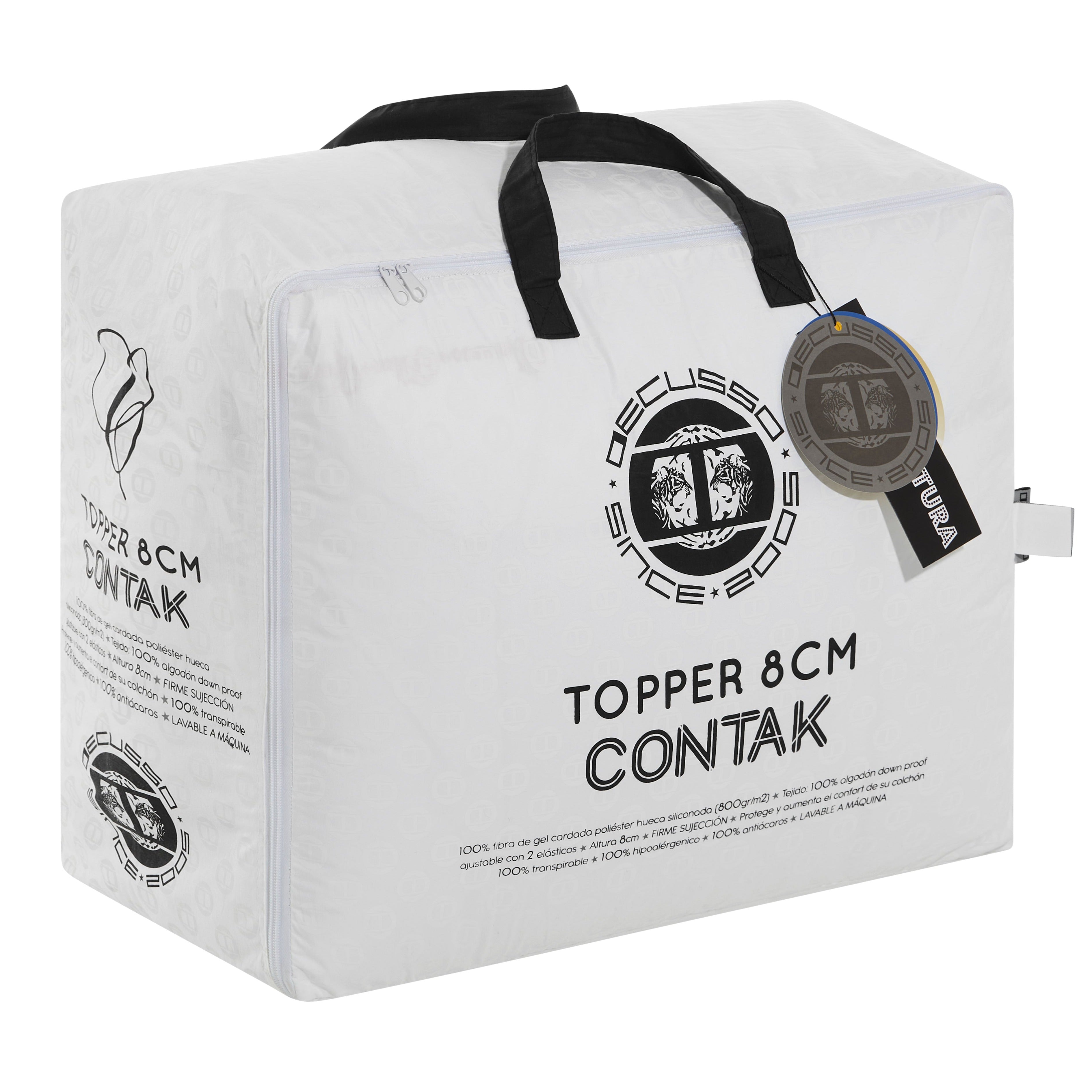 Topper Contak para Colchón - Confort y Protección Hipoalergénica