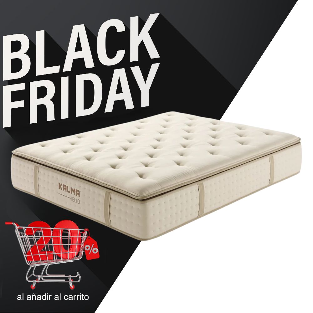 Colchón Berenguer Kalma Helio con topper cosido | Muelles ensacados