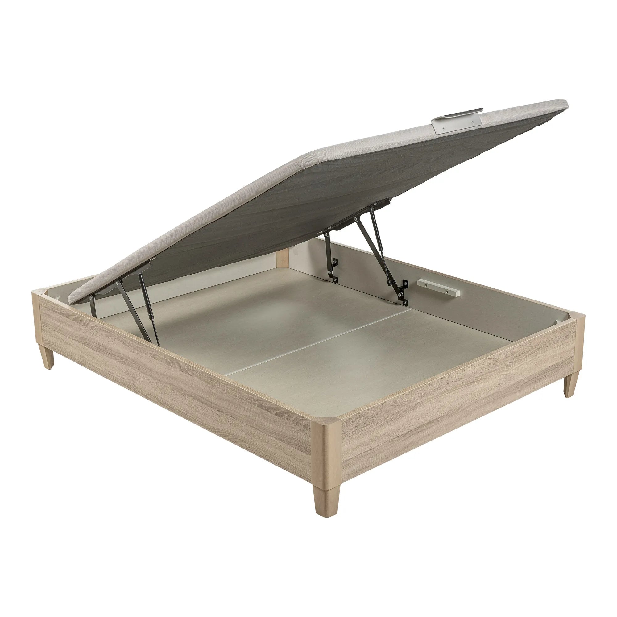 Canapé Abatible con Patas y Tapa Única Color Natural - Design Al Aire