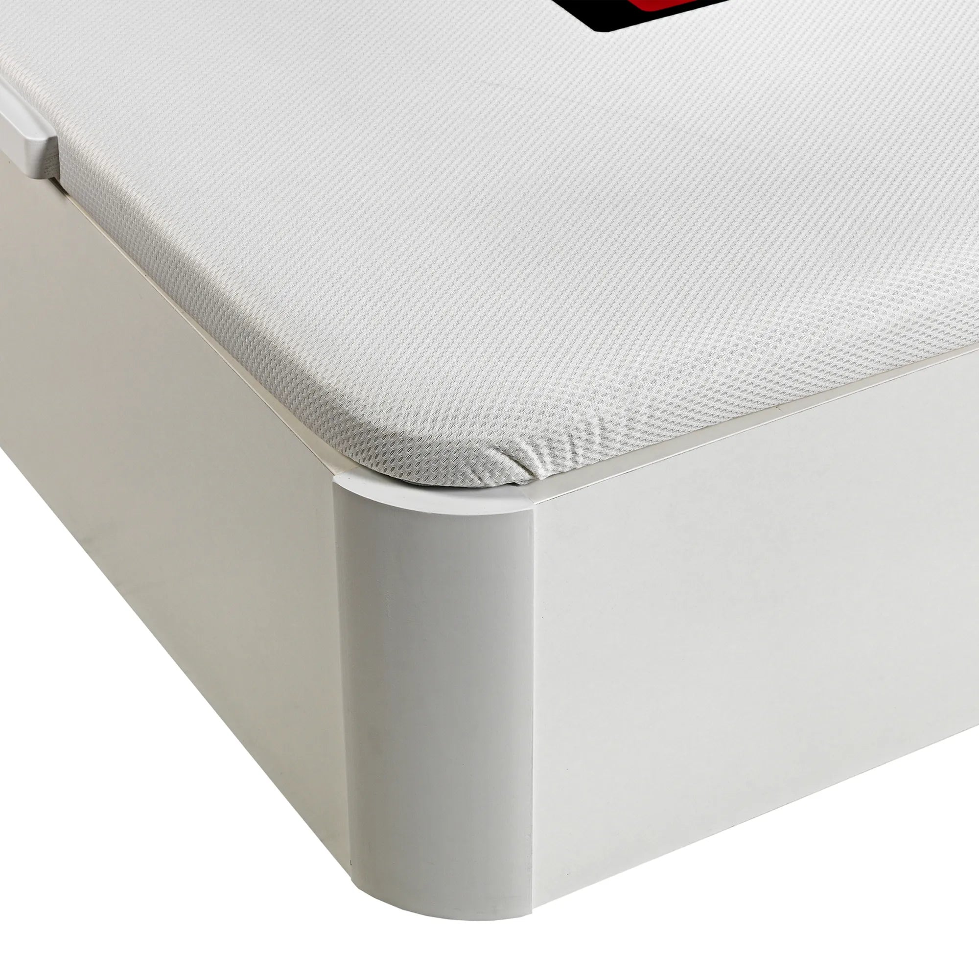 Canapé Abatible de Madera Juvenil Naturbox JUV color blanco | Apertura lateral