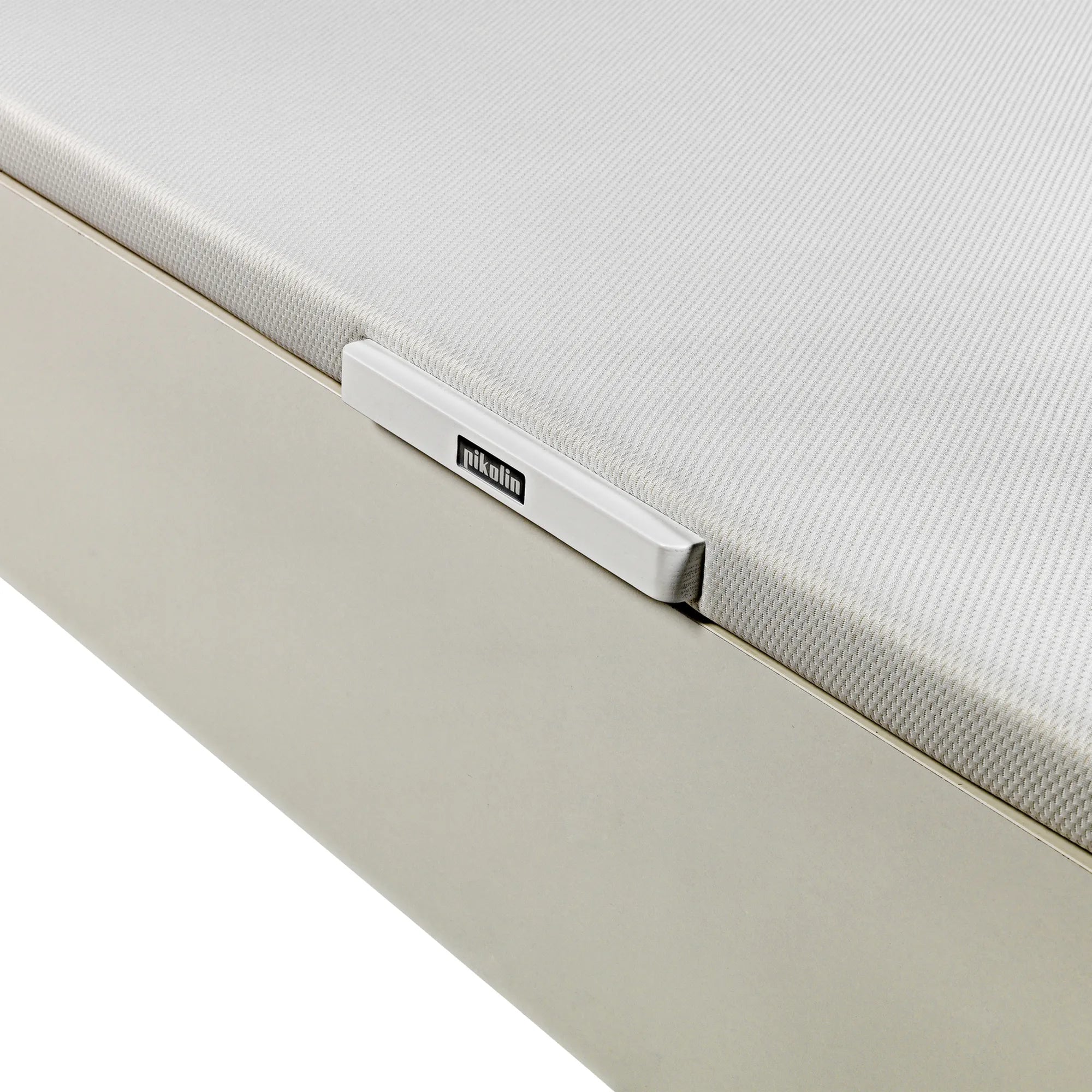 Canapé Abatible de Madera Juvenil Naturbox JUV color blanco | Apertura lateral