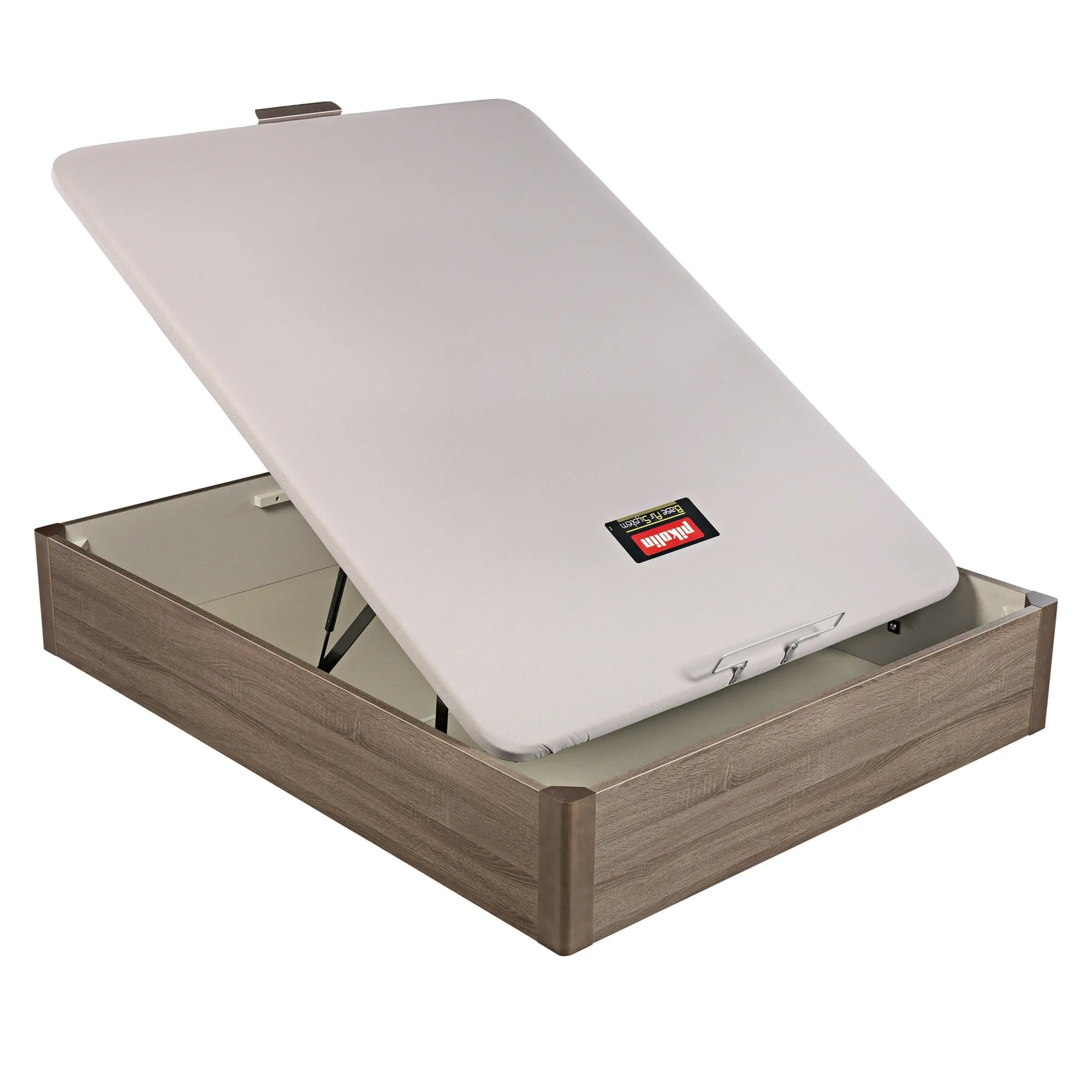 Canapé abatible de madera tapa única de color roble - DESIGN